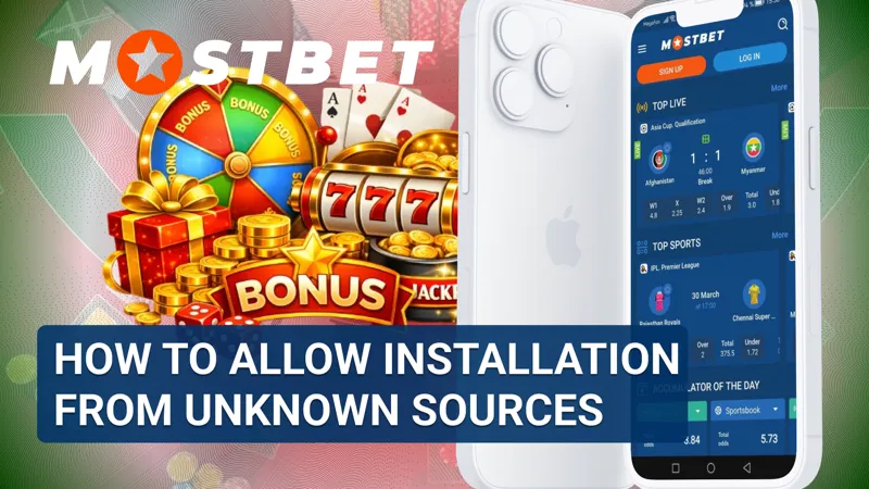 How to enable installation from unknown sources on an Android device.