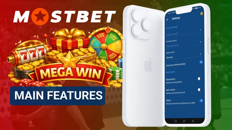 Core functionality of the Mostbet application on Android devices.