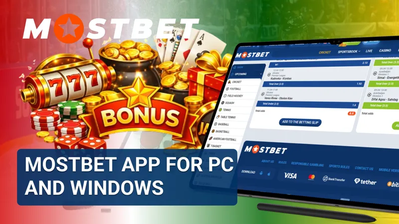 Using the Mostbet app on PC and Windows via browser or emulator.