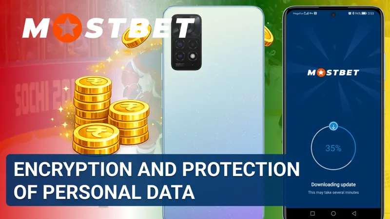 Encryption and protection of personal data in the Mostbet app.