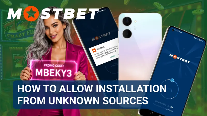 Security settings on an Android phone display the option for installing apps from unknown sources.