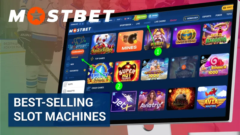 Mostbet best-selling slot machines for Bangladeshi players, featuring popular themes and high payouts