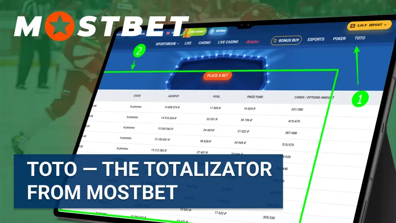 Mostbet TOTO totalizator for Bangladeshi users, offering a fun way to bet on multiple outcomes