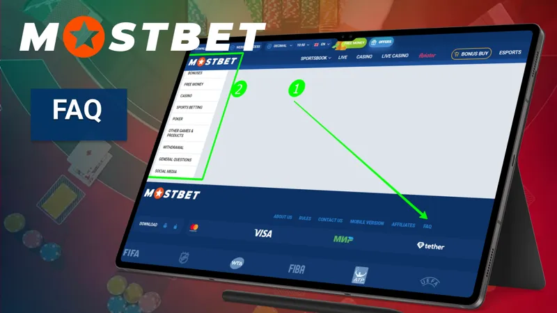 Mostbet FAQ section for Bangladeshi users, answering common questions about registration, deposits, and betting