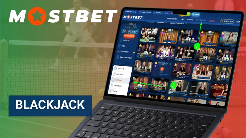 Mostbet blackjack games for Bangladeshi users, including classic and live dealer versions